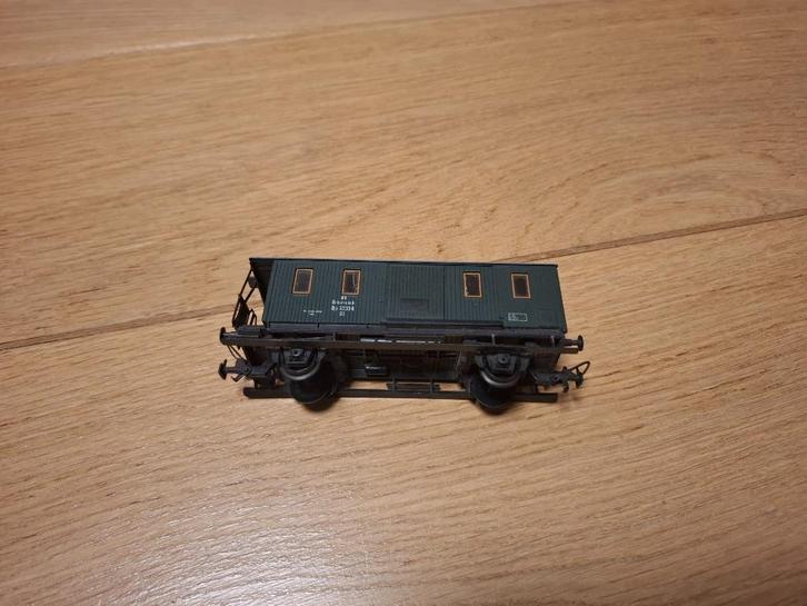 Klein Modellbahn 369 - fourgon ÖBB, Hobby en Vrije tijd, Modeltreinen | H0, Gebruikt, Wagon, Overige merken, Ophalen