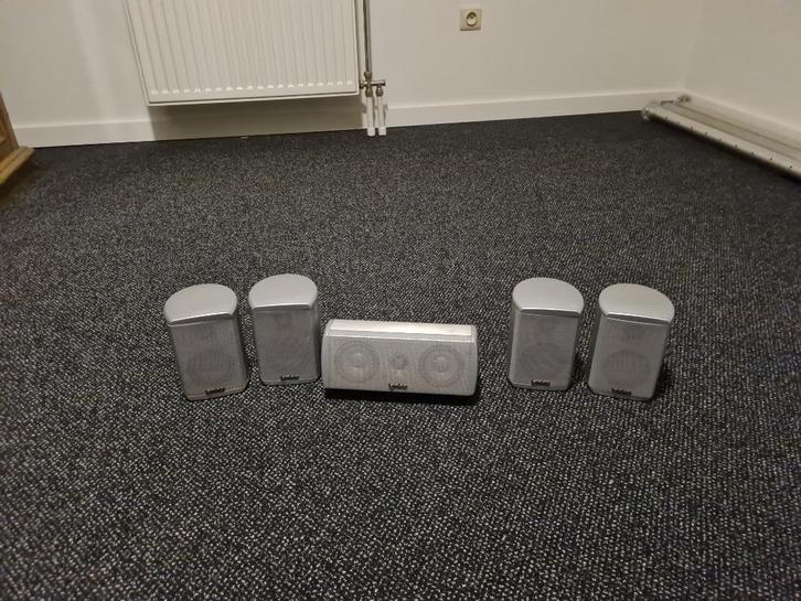 Infinity Total Solutions 750 5.0 speakerset., Audio, Tv en Foto, Luidsprekerboxen, Gebruikt, Surroundset zonder subwoofer, Overige merken