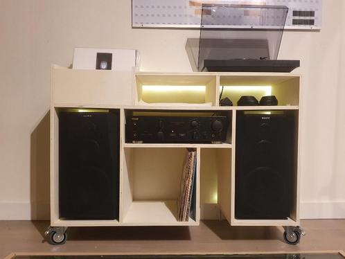 Vinyl platenkast, Huis en Inrichting, Kasten |Televisiemeubels, Nieuw, 100 tot 150 cm, 50 tot 100 cm, 50 tot 75 cm, Ophalen