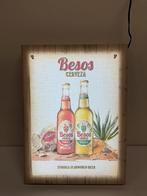 Besos verlichte reclamekader, Ophalen