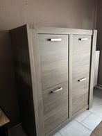 Kast; 4 deurs; 158cm H, 137cm B, 50cm D, Huis en Inrichting, Kasten | Boekenkasten, Ophalen, Strak, 100 tot 150 cm, Zo goed als nieuw