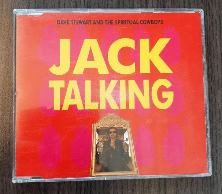 Dave Stewart: "Jack Talking" (CD-single), Cd's en Dvd's, Cd Singles, Gebruikt, Pop, 1 single, Ophalen of Verzenden