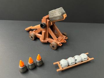 Playmobil 7700 - Ridder Katapult compleet, goede staat beschikbaar voor biedingen