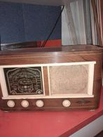 poste de radio TSF., Enlèvement, Radio