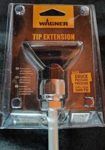 wagner verlengstuk voor spuitpistool 50cm + tip guard beschikbaar voor biedingen
