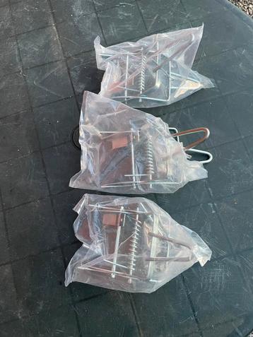 3 mollenklemmen - nieuw beschikbaar voor biedingen