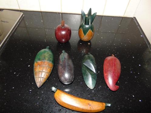 Retro fruit in palissander hout, Collections, Rétro, Maison et Meubles, Enlèvement ou Envoi
