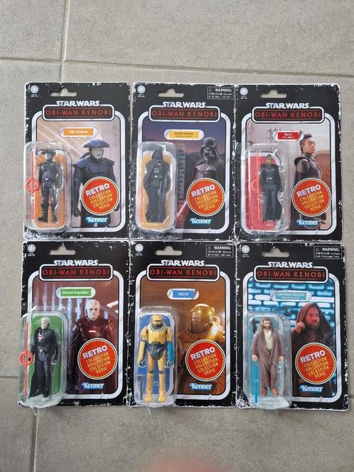 Star Wars Hasbro Retro collection Wave 5 Obi-Wan Kenobi Dart, Collections, Star Wars, Neuf, Figurine, Enlèvement ou Envoi