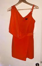 🔥 River Island - feloranje - playsuit - maat 32, Kleding | Dames, River island, Ophalen of Verzenden, Zo goed als nieuw