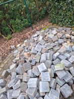 Gratis- stenen /klinkers en tegels 150m2, Tuin en Terras, Grind, Keien en Split, Ophalen