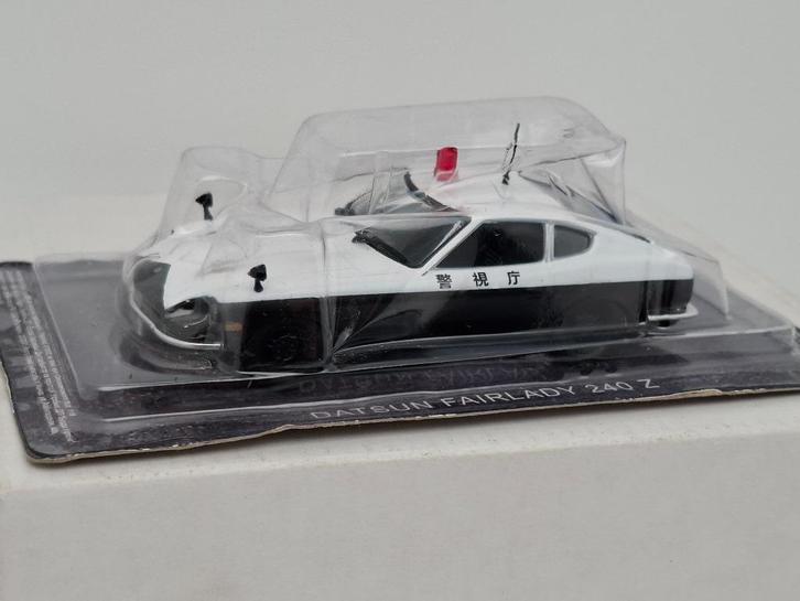 Datsun Fairlady 240Z politie Japan - 1/43 origineel, Hobby en Vrije tijd, Modelauto's | 1:43, Zo goed als nieuw, Auto, Overige merken