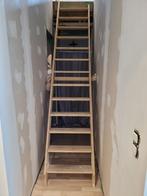houten trap, Doe-het-zelf en Bouw, Ladders en Trappen, 2 tot 4 meter, Gebruikt, Trap, Ophalen