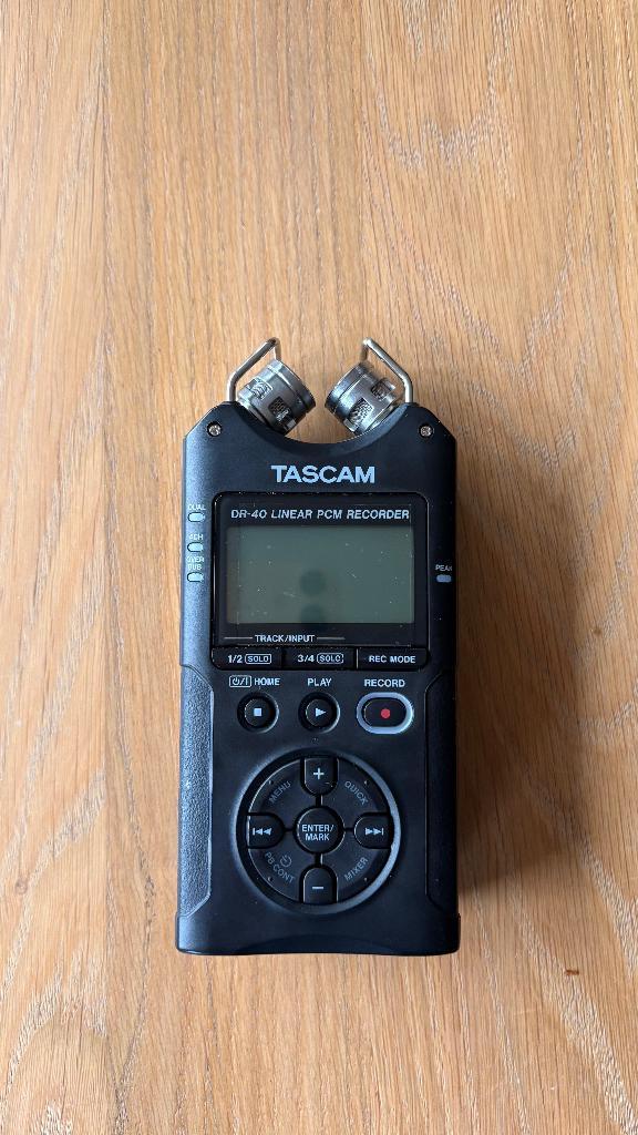 Tascam DR40 audiorecorder, TV, Hi-fi & Vidéo, Enregistreurs audio, Magnétophone, Enlèvement ou Envoi