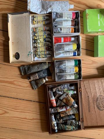 Olieverf , Talens , Winsor and Newton beschikbaar voor biedingen