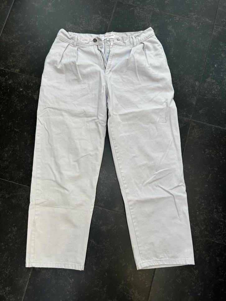 Witte broek, Kleding | Heren, Broeken en Pantalons, Zo goed als nieuw, Maat 48/50 (M), Wit, Ophalen of Verzenden