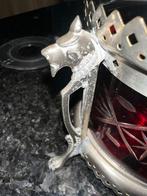 Warmhouder olielampje theepot theeset, Antiek en Kunst, Ophalen of Verzenden