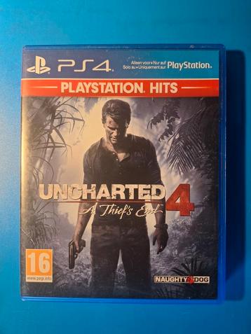Uncharted 4: A Thiefs End (PlayStation Hits), PS4 beschikbaar voor biedingen