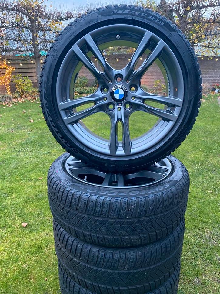 18 inch BMW M breedset Winter F30/F31 3/4 serie, Auto-onderdelen, Banden en Velgen, Band(en), Winterbanden, 18 inch, Ophalen