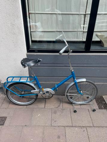 Retro/vintage plooifiets voor op kot/ in de stad!, Fietsen en Brommers, Ophalen, Gebruikt, Deels opvouwbaar