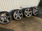 Winterbreedset c63 w204 velgen michelin, Auto-onderdelen, Banden en Velgen, Ophalen, 18 inch, Gebruikt, Banden en Velgen