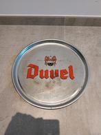 Zilveren bierplateau van duvel, Verzamelen, Biermerken, Ophalen of Verzenden, Gebruikt, Overige typen, Duvel