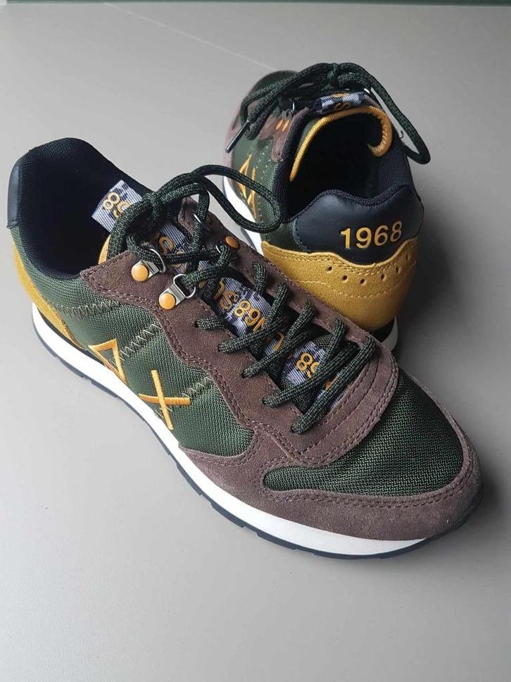 Sun68 schoenen maat 40 kaki groen, Kleding | Heren, Schoenen, Zo goed als nieuw, Sneakers, Ophalen of Verzenden