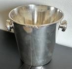 Zilverkleurige metalen ijsemmer | Goldsmith | Wiskemann, Ophalen of Verzenden, Zilver