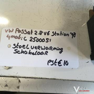 Vw Passat 2.8 v6 station 4 matic 1998 Wagennr 2500051 Stoelv beschikbaar voor biedingen