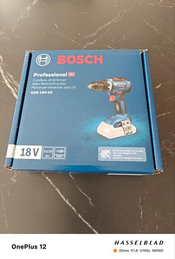 Perceuse-visseuse Bosch GSR 18V-55 beschikbaar voor biedingen
