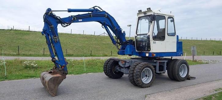 Atlas 1004 mobiele graafmachine (met kenteken) 1004, Zakelijke goederen, Machines en Bouw | Kranen en Graafmachines, Graafmachine