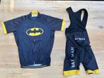 Batman cycling set - short sleeve (L), Fietsen en Brommers, Gebruikt, Heren, Batman, Ophalen of Verzenden