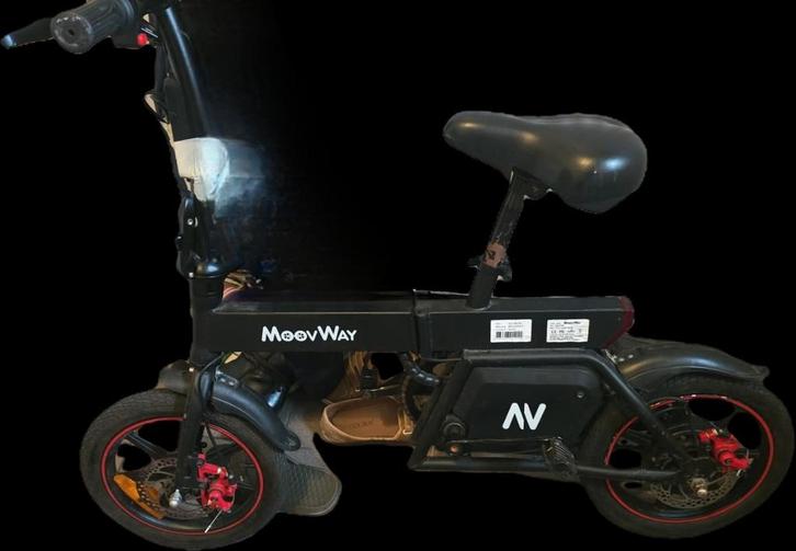 MoovWay Elektrische Vouwfiets plooibare (E-Bike), Fietsen en Brommers, Fietsen | Vouwfietsen, Gebruikt, Ophalen of Verzenden