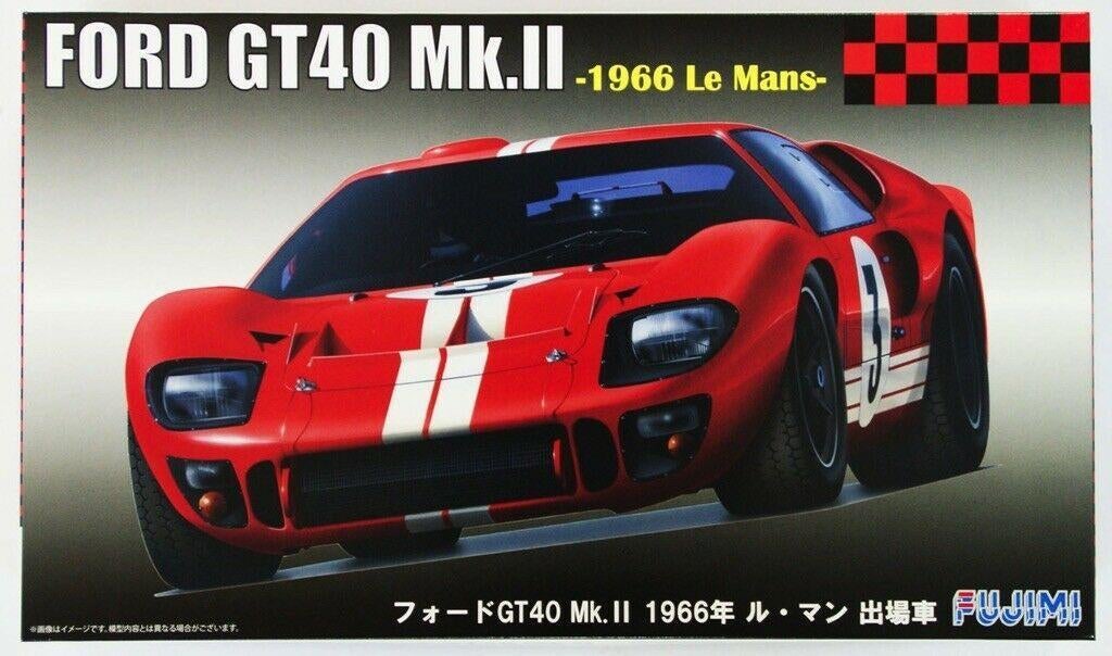 Fujimi (12606): Ford GT40 Mk.II  Le Mans 66 au 1:24, Hobby & Loisirs créatifs, Modélisme | Voitures & Véhicules, Neuf, Voiture