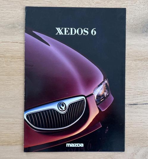 Mazda Xedos 6 BE-NL 1993 vouwfolder, Boeken, Auto's | Folders en Tijdschriften, Gelezen, Mazda, Ophalen of Verzenden