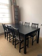 Tafel met stoelen ikea, Huis en Inrichting, Complete eetkamers, Ophalen, Zo goed als nieuw