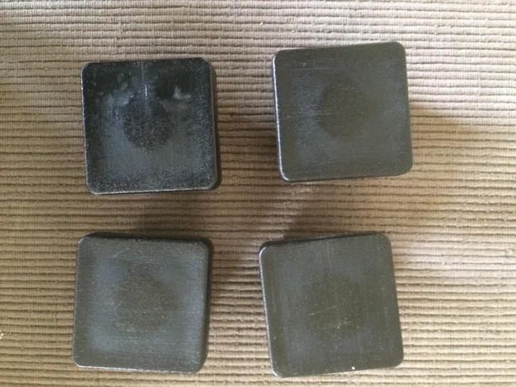 Doppen voor tuinpoort of andere voor vierkant kokerbuis, Jardin & Terrasse, Portes de jardin, Neuf, Portail battant, Synthétique