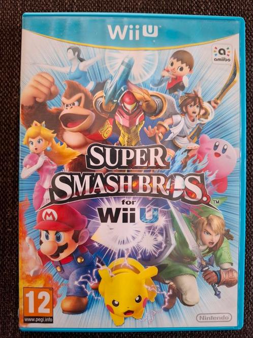 WiiU Super smash bros (compleet), Games en Spelcomputers, Games | Nintendo Wii U, Zo goed als nieuw, Ophalen of Verzenden