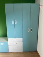 Kleerkast kinderkamer en opbergbak Ikea, Kinderen en Baby's, Ophalen, Gebruikt, Kast, 50 tot 70 cm