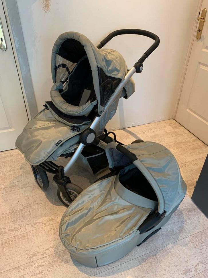 Kinderwagen Mutsy Transporter (meegroei), Kinderen en Baby's, Kinderwagens en Combinaties, Gebruikt, Combiwagen, Mutsy, Luchtbanden