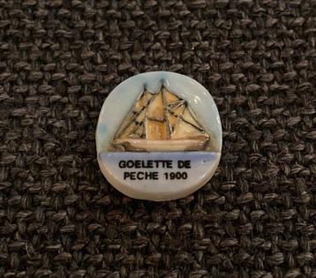 PIN - GOELETTE DE PECHE 1900, Envoi, Utilisé, Autres sujets/thèmes, Insigne ou Pin's
