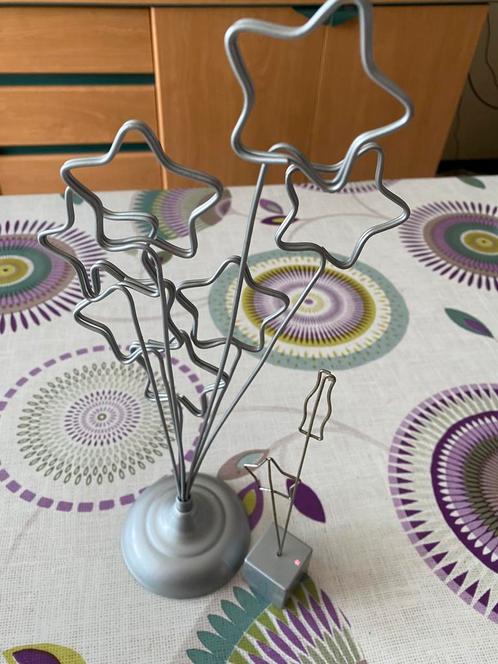 Set van 2 fotohouders met sterdecoratie, Huis en Inrichting, Woonaccessoires | Overige, Ophalen of Verzenden