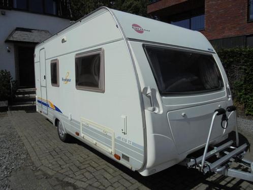 Bürstner Ventana 410 TS,6/2005,4 bedden,voortent, MOVER, Caravans en Kamperen, Caravans, Particulier, tot en met 4, Treinzit, Bürstner