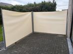 Oprolbaar dubbel windscherm | aluminium | 600 x 200 cm, Tuin en Terras, Ophalen, Zo goed als nieuw, Aluminium