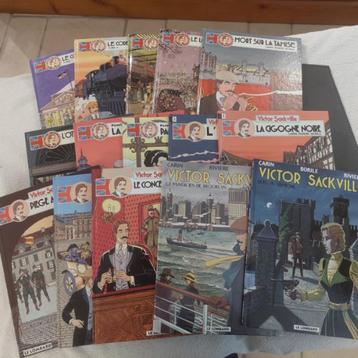 lot 15 Victor Sackville 1 à 16 tous EO - Carin - biblio beschikbaar voor biedingen