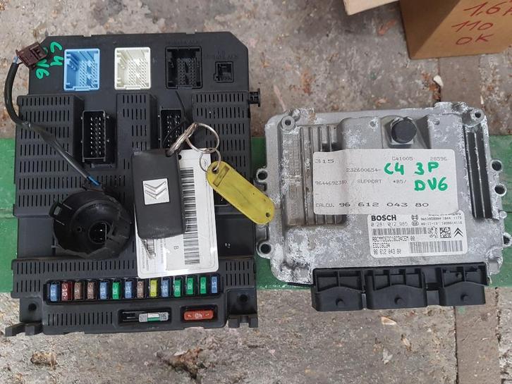 kit demarrage CITROEN C4 1.6 HDI 2007 BOSCH CALCULATEUR, Auto-onderdelen, Elektronica en Kabels, Ophalen