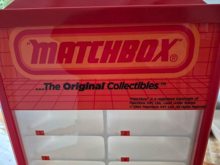 Matchbox rotating display., Verzamelen, Retro, Ophalen
