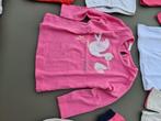 roze longsleeve, t-shirt United Colors of Benetton 74, Kinderen en Baby's, Babykleding | Maat 74, Ophalen of Verzenden, Zo goed als nieuw