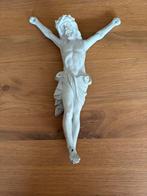 Kruisbeeld biscuit, Ophalen of Verzenden, Gebruikt, Beeld(je), Christendom | Katholiek