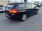 Peugeot 308 SW, 1.2 benzine, Carplay, Voorwielaandrijving, Stof, Zwart, Bedrijf