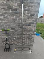 Gazon beluchter en gazon nivilleerhark, Tuin en Terras, Ophalen, Zo goed als nieuw